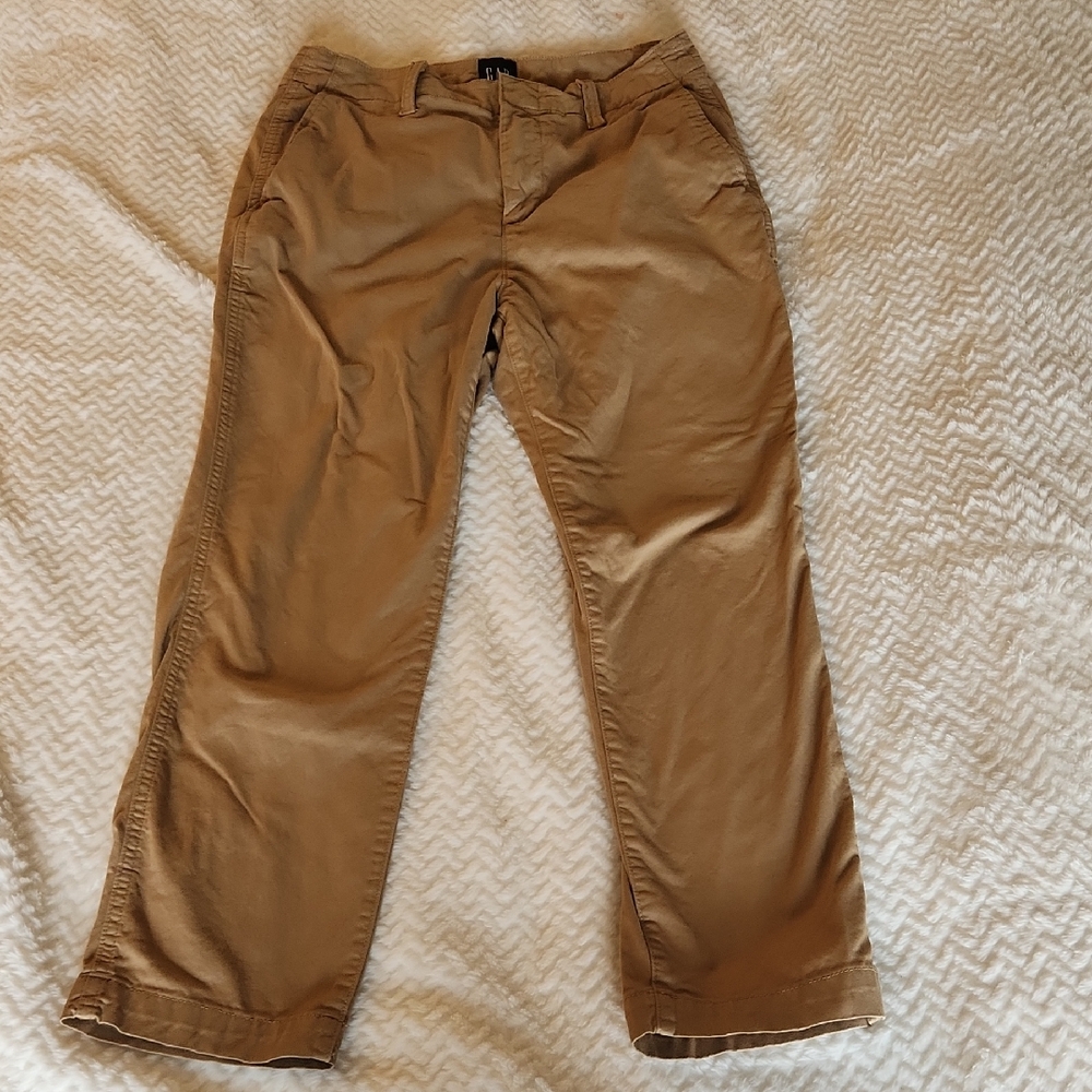 GAP Women's Tan Khaki Chinos Size 8